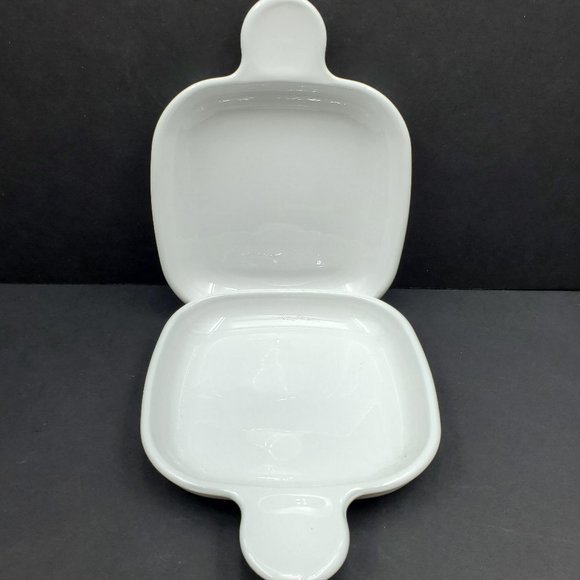 Corningware Grab It Snack It Plates Corning Grab-It Snack-It Tab Handle Dishes - Picture 2 of 4